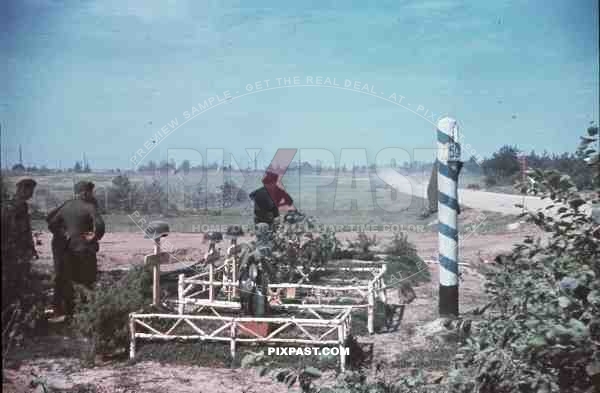 19th Panzer Division Heeresgruppe Mittle near Witebsk, Belarus, Russia 1941