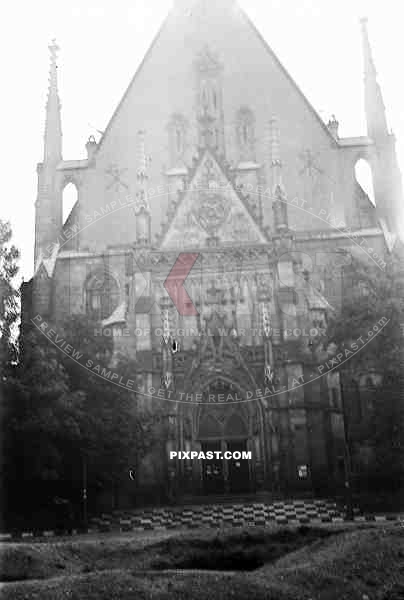 69th, infantry, division, Leipzig, Germany, 1945, St, Thomas, Church, July,