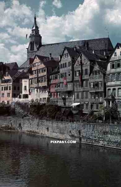 abbey church St. Georg in TÃ¼bingen, Germany 1939