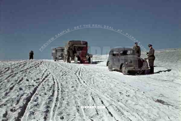 Advance to Stalingrad near Peskovatka, Russia 1942