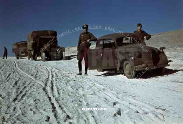 Advance to Stalingrad near Peskovatka, Russia 1942