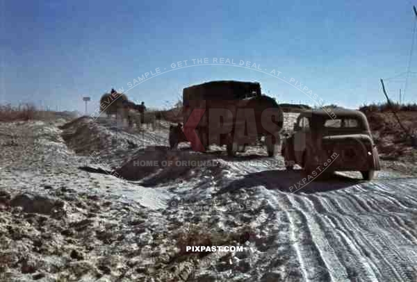 Advance to Stalingrad near Peskovatka, Russia 1942