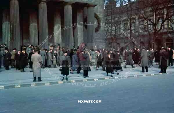 Alte Wache in Berlin 1941. Luftwaffe airforce Honour Guard.