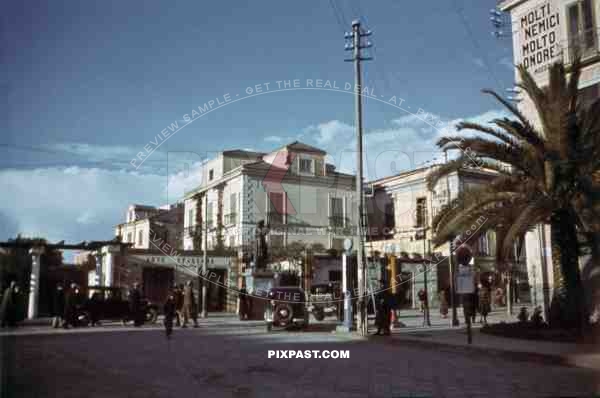 At the Corso Italia in Sorrento, Italy 1939