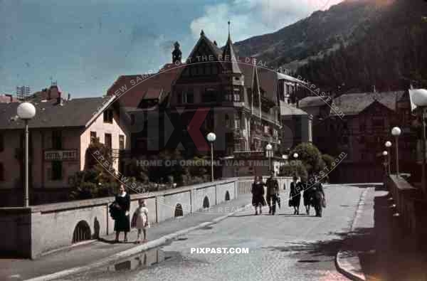 At the Hotel Post in Landeck, Austria 1941