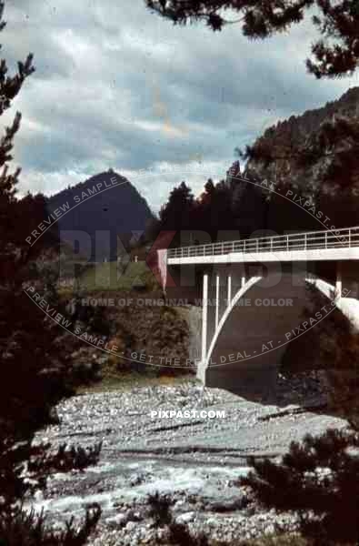 at the river Inn near Landeck, Austria 1941