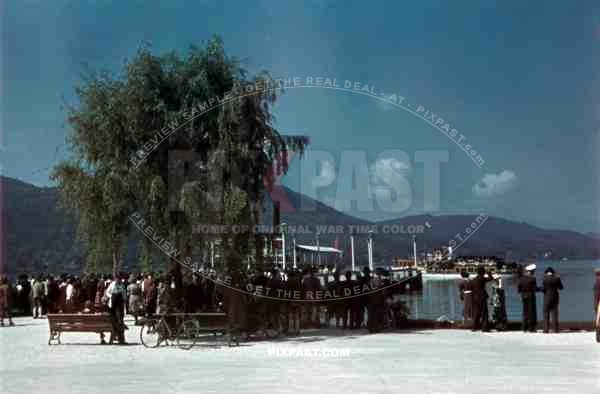 At the WÃ¶rthersee in PÃ¶rtschach, Austria 1939