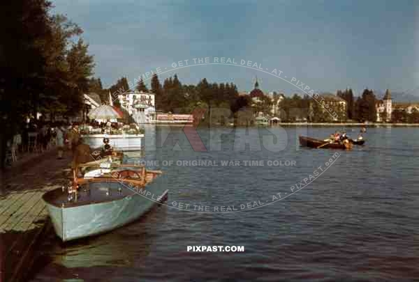 At the WÃ¶rthersee in PÃ¶rtschach, Austria 1939