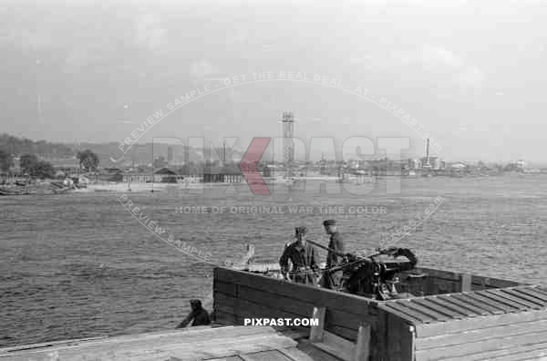 austrian wehrmacht flak tower luftwaffe airfield Russia summer 1943