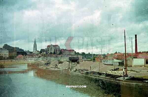 Auxerre, France 1940