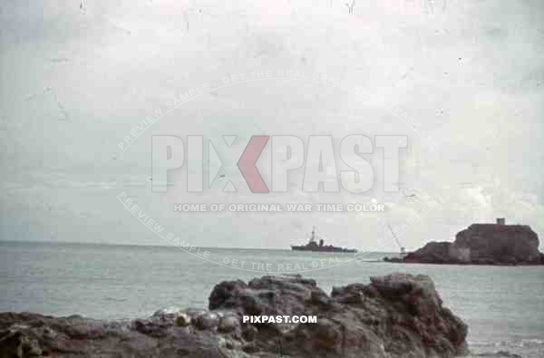 beach of St. Nazaire, France 1942