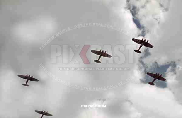 Berlin, Germany, 1939, Luftwaffe He-111, visit of prince regent Paul of Yugoslavia