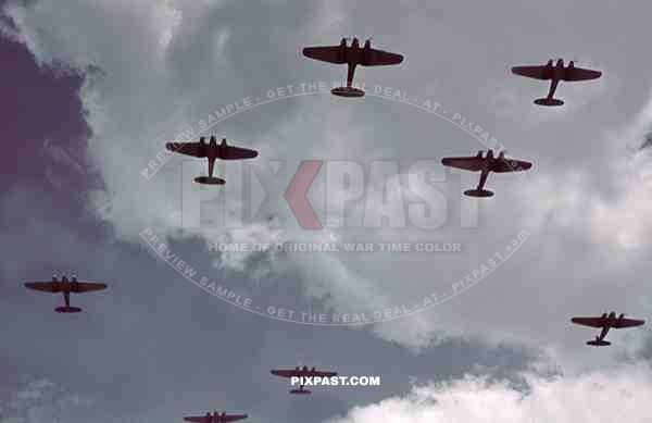 Berlin, Germany, 1939, Luftwaffe He-111, visit of prince regent Paul of Yugoslavia