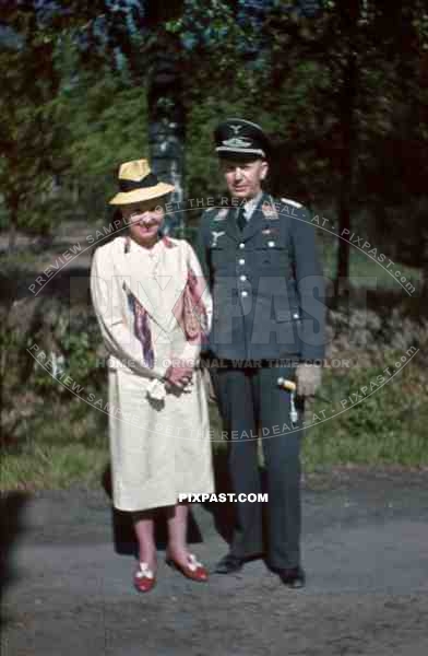 Bindewald wife Luftwaffe Luftlotte Kaserne Barracks Braunschweig 1939 uniform dagger ribbon