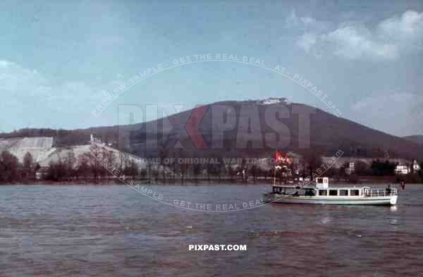 Boat "Lena" in Bad Godesberg, Germany 1940