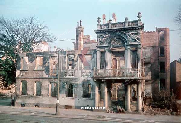 Bombed and destroyed Kassel city. Germany September 1944