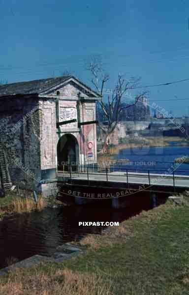 bridgehouse at the Rue Maurice Cornette in Bergues, France 1941