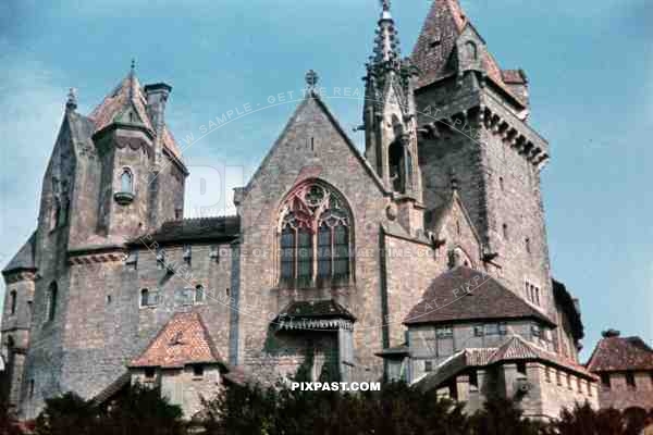 Burg Kreuzenstein in Loebendorf, Austria 1940