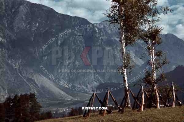 carbine at the Zammer Alm in Landeck, Austria 1941, Pontlatz Kaserne