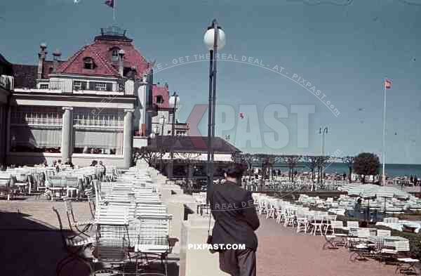 Casino and Beach-Hotel in TravemÃ¼nde, Germany 1940