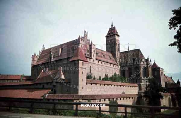 castle of Marienburg, Germany 1941