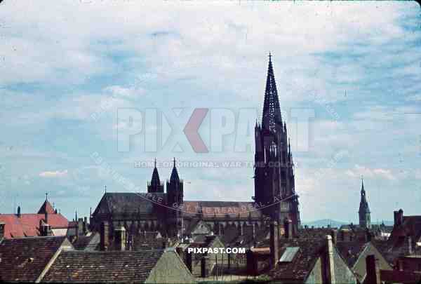 Cathedral in Freiburg, Germany 1939