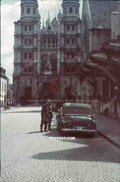 cathedral St. Michel in Dijon, France 1940