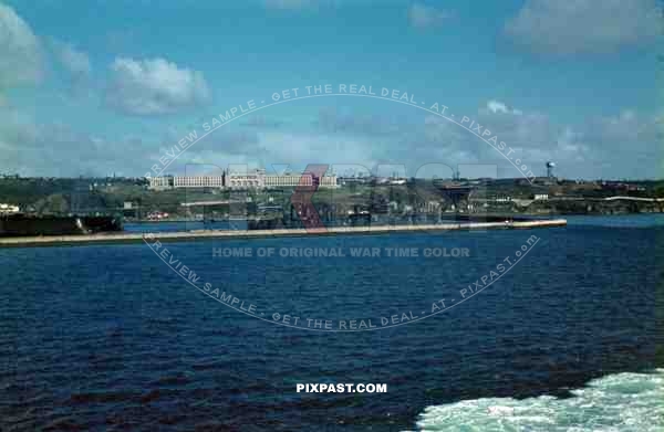 Centre d Instruction French Naval Base in Brest, France 1940. Later became a german uboat bunker base.