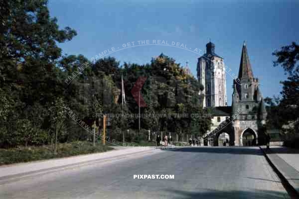 City gate of Ingolstadt, Germany 1941