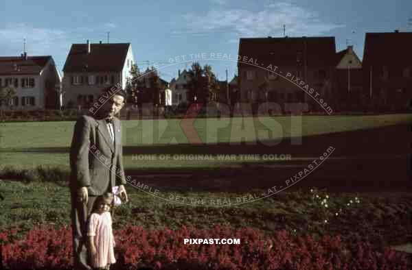 city park of Kornwestheim, Germany 1939