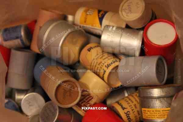 Collection Vinatege Color Film Slide Rolls Negatives Agfacolor