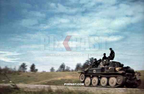 Czech Panzer Tank 38T, Number 531, 19th Panzer Division, Minsk, Russia, Summer 1941.