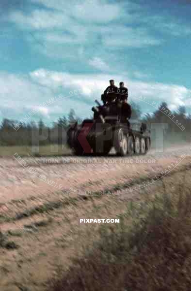 Czech Panzer Tank 38T, Number 531, 19th Panzer Division, Minsk, Russia, Summer 1941.