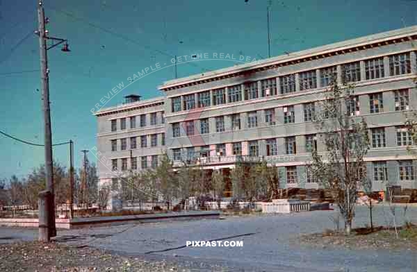 destroyed hospital, Russia