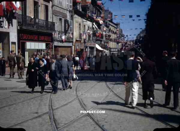 Dijon France VE Day (Victory in Europe) May 8th 1945