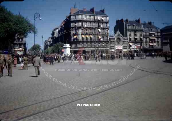 Dijon France VE Day (Victory in Europe) May 8th 1945