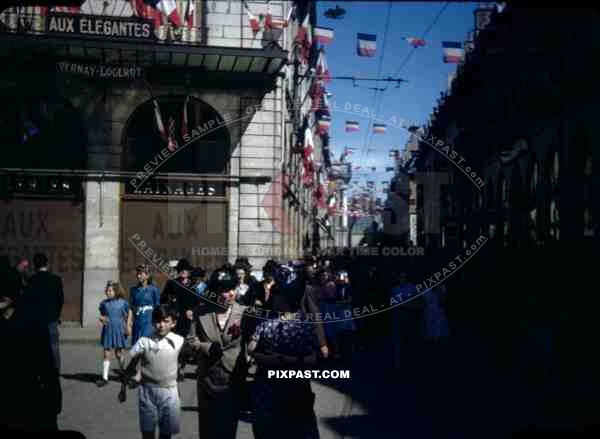 Dijon France VE Day (Victory in Europe) May 8th 1945