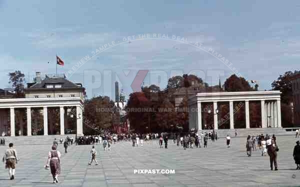 Ehrentempel at the KÃ¶nigsplatz in Munich, Germany 1941