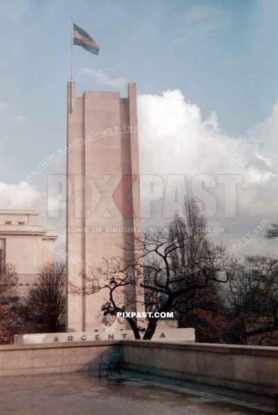 Exhibition Hall for Argentina. Exposition Internationale des Arts et Techniques dans la Vie Moderne. May 1937 Paris