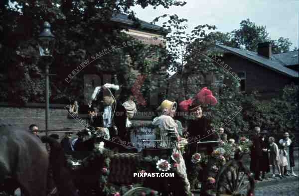 festival procession in Minden, Germany 1939