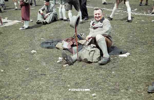 Frankentag on the Hesselberg in DinkelsbÃ¼hl, Germany 1939