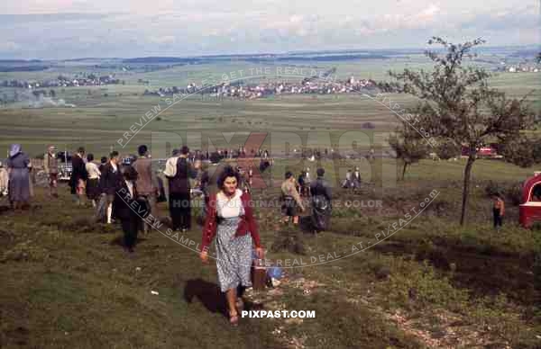 Frankentag on the Hesselberg in DinkelsbÃ¼hl, Germany 1939