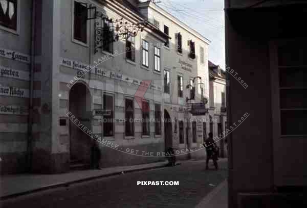 Gasthof Zum Weissen Lamm in Melk, Austria 1939