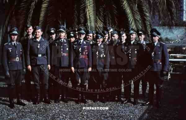 general staff fliegertruppe 2 sicily 1943  KVK award recipients