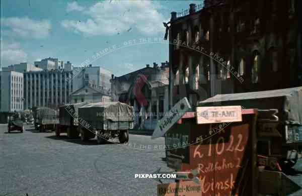 german invasion in Minsk, Belarus Russia 1941