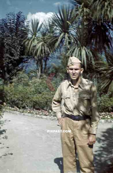 German Luftwaffe soldier in Amalfi, Italy 1942