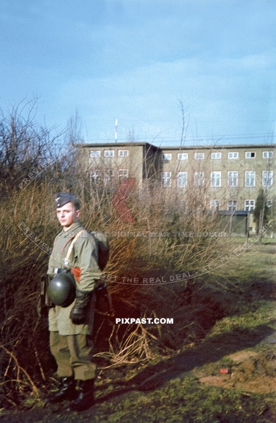 German Ramcke Fallschirmjager Paratrooper training in Radio Funker School in Chemnitz Germany 1940