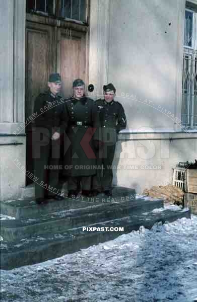 German soldier portrait, Tarnobrzeg, Polen, Poland 1941. Castle Schloss DzikÃ³w. Used by german army officers.