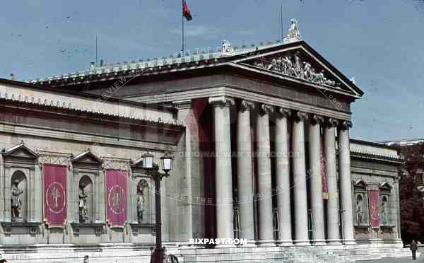 Glyptothek at the Konigsplatz in Munich, Germany 1940