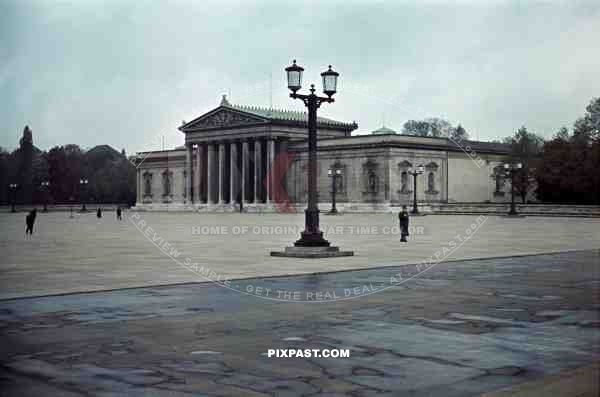 Glyptothek Museum on Konigsplatz Munich 1939